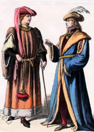 15th century Burgundy clothing
