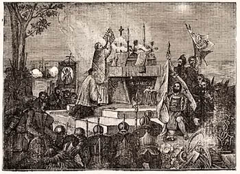 Mass of thanksgiving St. Augustine, September 8, 1565