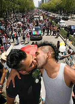 Gay activism shows passion publicly