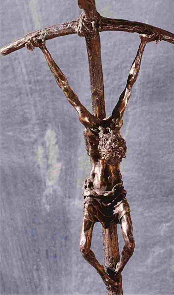 La cruz torcida del Vaticano del Nuevo Orden.