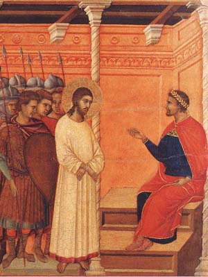 Christ before Pontius Pilate