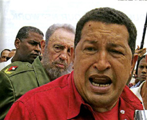 Hugo Chavez, self proclaimed heir Marxism
