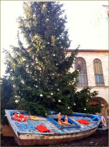 Christmas tree Assisi- 2013