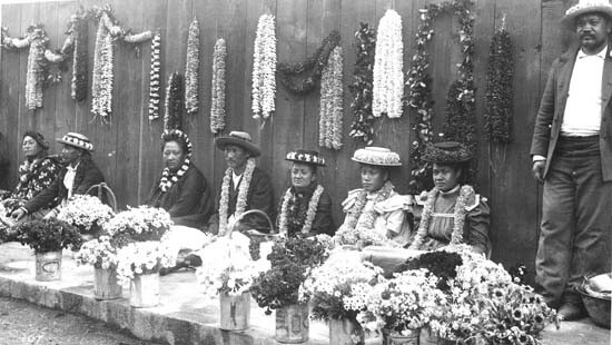 Hawaiian venders - 1901