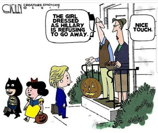 Hillary and Halloween