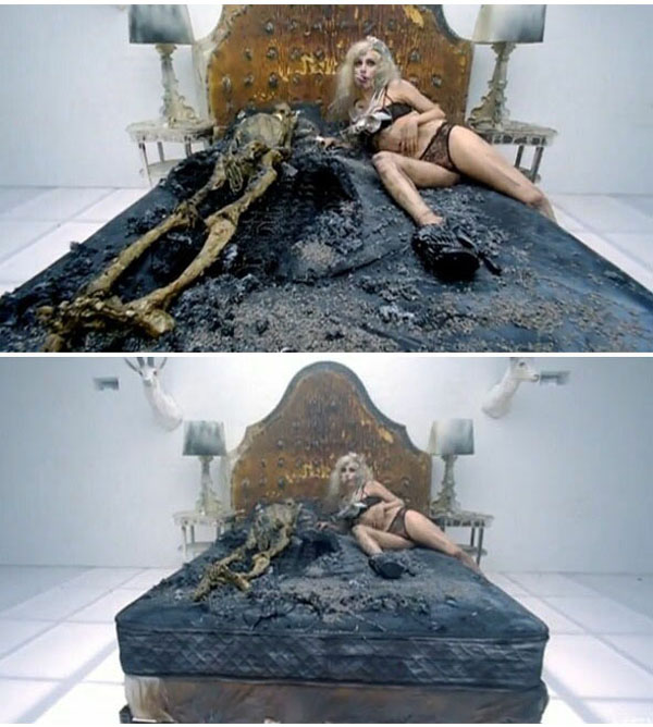 Lady Gaga Bad Romance necrofilia