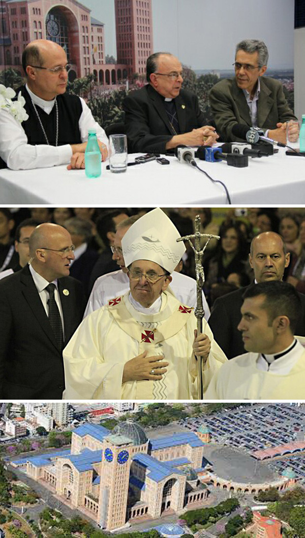 Diosa pagana en el Santuario de Nuestra Señora Aparecida