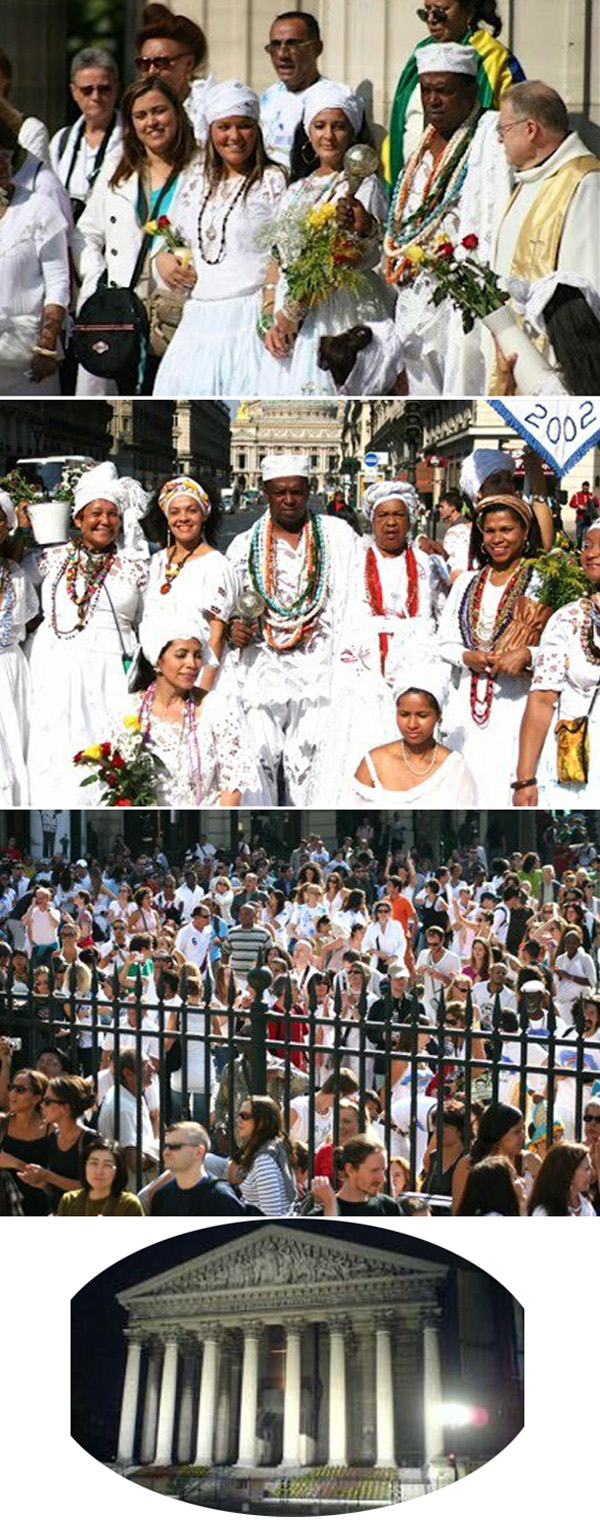 Afro Misa en la Basílica Madeleine, París 03