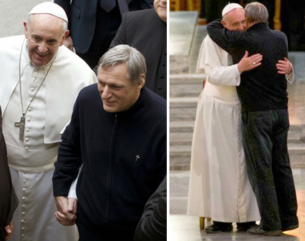 Pope Francis holds hands with pro-homo priest 03