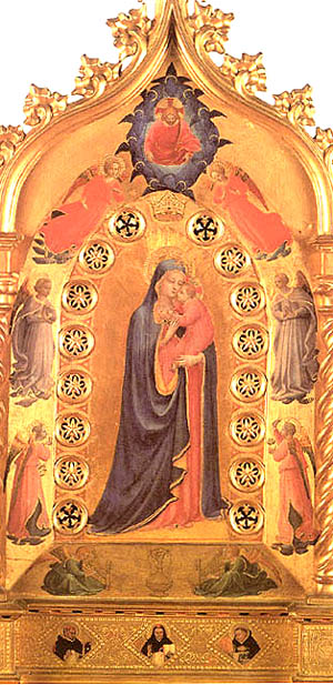 Madonna della Stella por Fra Angelico