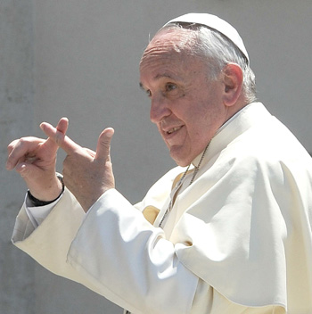 Francis: the Church is an inverted pyramid