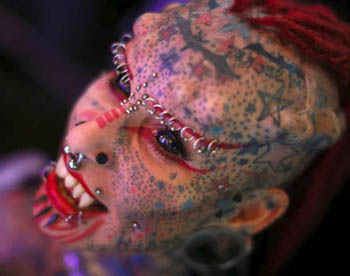 extreme piercings