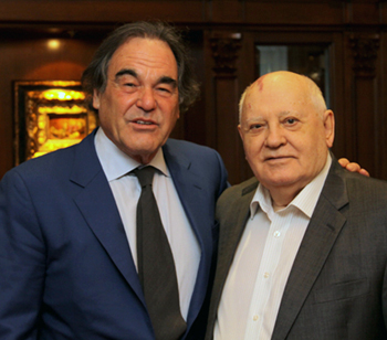 Oliver STone and Gorbachev