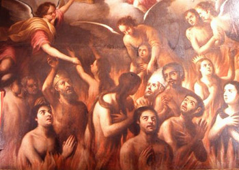 Souls in purgatory