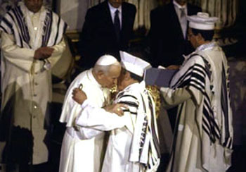 Juan Pablo II Rabino Toaff