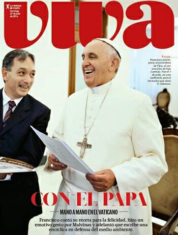 INterview of Pope Francis to Viva magazine