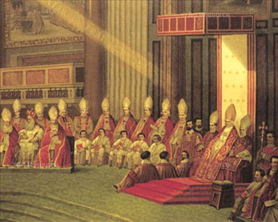 Pius IX at Vatican I