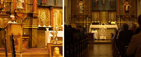 mass at carmel mission