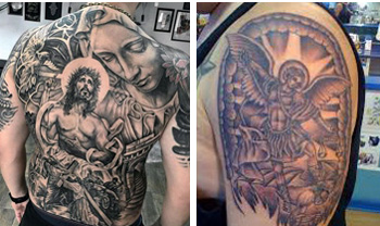 st michael tattoo