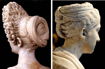 Roman braided hair