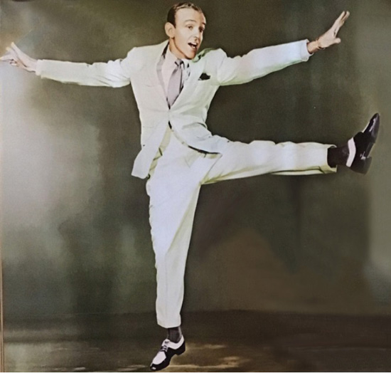 Fred Astaire dancing