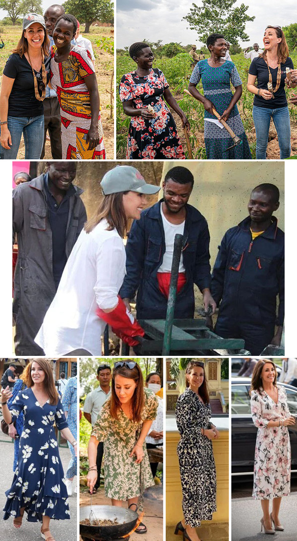 Marie of Denmark in Uganda