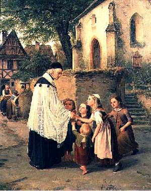 The Children's Blessing, by Jakob Dielmann