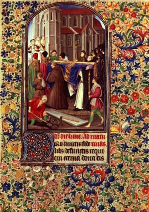 Burial from a Book of Hours