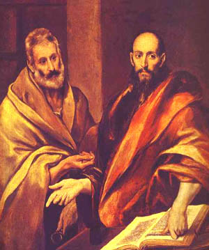 El Greco's Sts. Peter and Paul