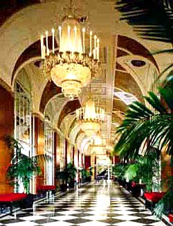 silver corridor of Waldorf