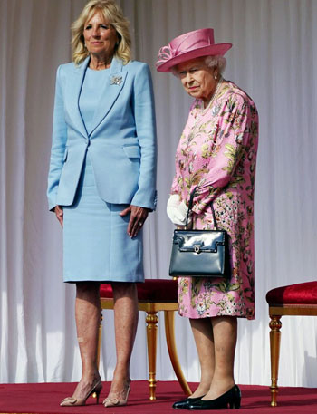 Jill Biden and the Queen