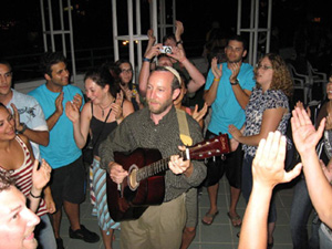 Students of the UC Santa Cruz Newman center