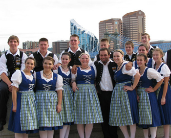 German youth group music and dance folk songs