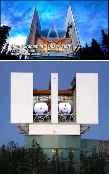 Vatican telescope in Arizona