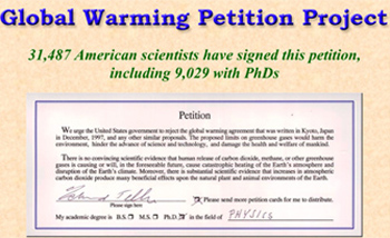 petition global warming