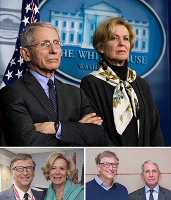 Anthony Fauci and Deborah Birx