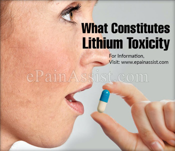 Lithium toxicity