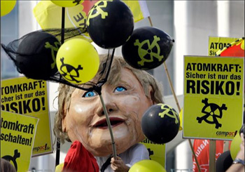 Angela Merkel atomic powerplants