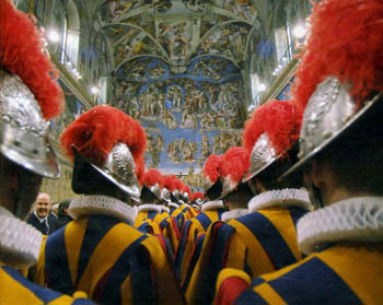 500 years of the Swiss guard