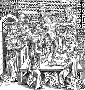 Jews torture and martyr St. Simon of Trent
