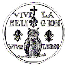 Badge of the French Catholic Royalists