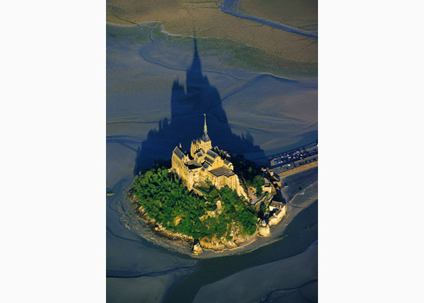 Mont Saint Michel - Aerial view