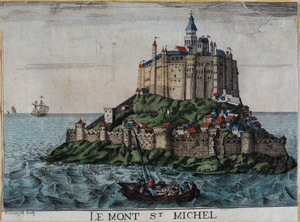fortress, mont saint michel