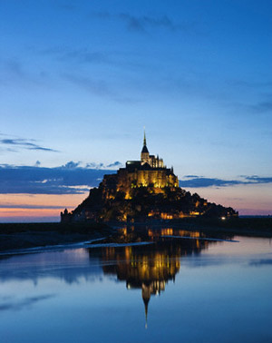 View of the Mont Saint Michel