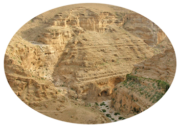 Nitria desert monk caves