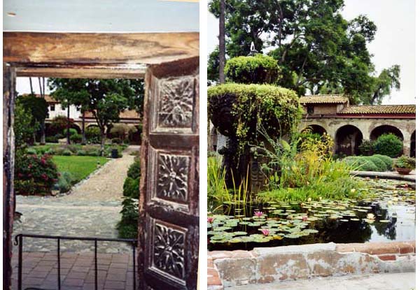 St. Juan Capistrano gardens
