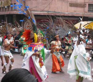 Aztec dance