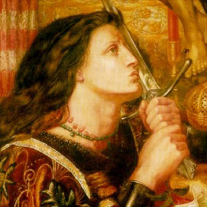 Joan of Arc by Rosetti