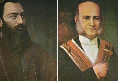 Portraits of Dom Vital and the Baron of Rio