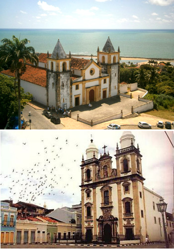 The Cathedrals of Olinda and Recife